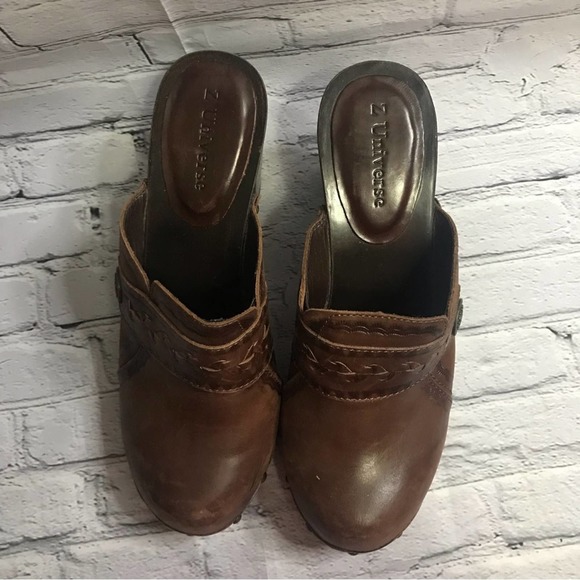 Warrior Leather Mules  by Z Universe Size 8.5 - Picture 11 of 14